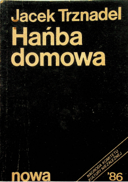 Hańba domowa Rozmowy z pisarzami