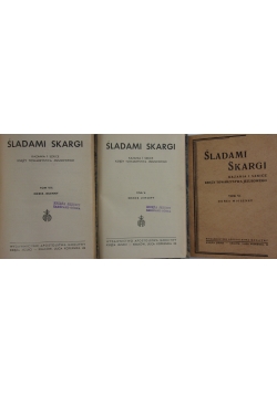 Śladami Skargi, zestaw 3 książek, 1948 r.