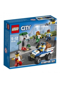 Lego CITY 60136 Policja zestaw startowy