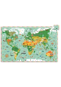 Puzzle z plakatem - Budowle świata