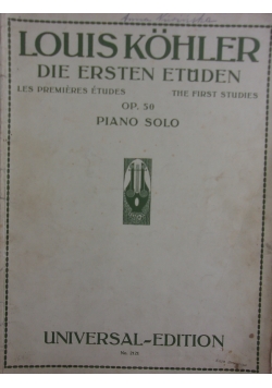 Die Ersten  Etuden