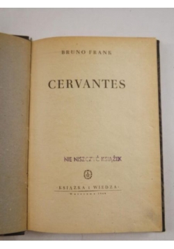 Cervantes, 1949 r.