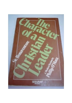 The character of a Christian Leader