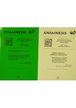 Anamnesis, zestaw 2 książek