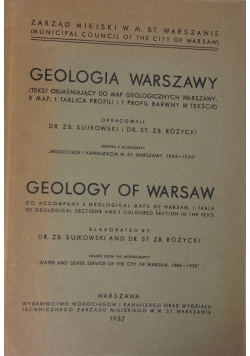 Geologia Warszawy, 1937 r.