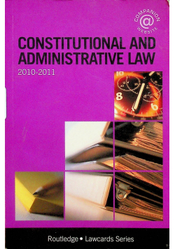Constitutional and administrative law