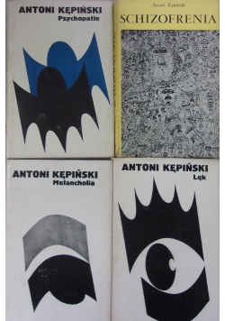 Kępiński, zestaw 4 książek