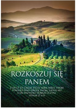 Kartka składana - Rozkoszuj się Panem