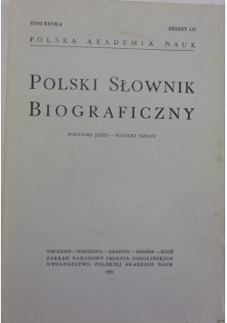 Polski Słownik Biograficzny tom XXVII\4