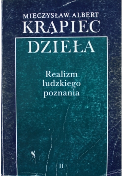 Dzieła Realizm ludzkiego poznania