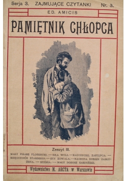 Pamietnik chłopca zeszyt III 1908 r.