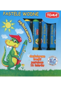 Pastele wodne Zębozaurus 16 kolorów