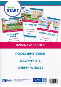 Pewny Start Dzisiaj w szkole Poznajemy siebie / Wiemy więcej / Wiemy więcej