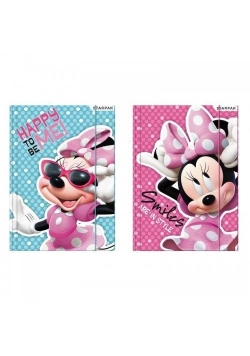 Teczka z gumką A4 Minnie