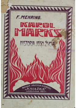 Karol Marks Histoja jego życia 1923 r