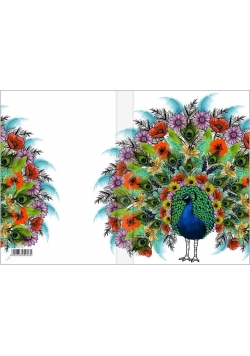 Notes Gee Gee Peacock 13,5x19,5 NARCISSUS