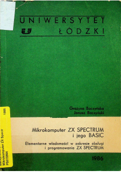 Mikrokomputer ZX Spectrum i jego basic