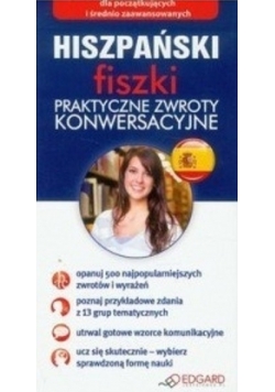 Hiszpański Fiszki Praktyczne zwroty konwersacyjne