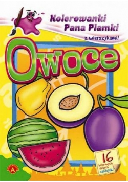 Kolorowanki Pana Plamki - Owoce ALEX