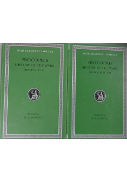 Procopius history of the wars, III, V