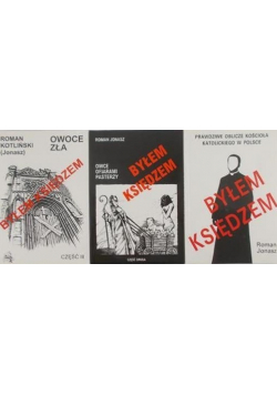 Byłem Księdzem  plus autograf Kotlińskiego3 Tomy