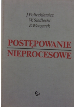 Postępowanie nieprocesowe