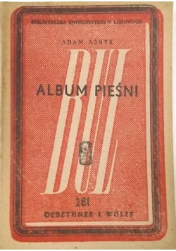 Album pieśni, ok. 1930 r.