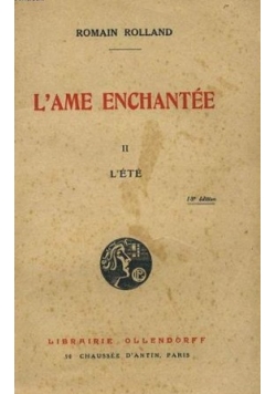L' ame enchantee, 1923r