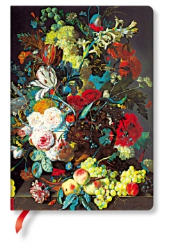 Notatnik Still Life Burst Van Huysum Midi Lined