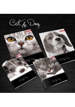 Brulion A5/96K kratka Cat&Dog (5szt)
