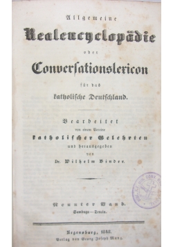 Allgemeine Realencyclopadie ,1848r.