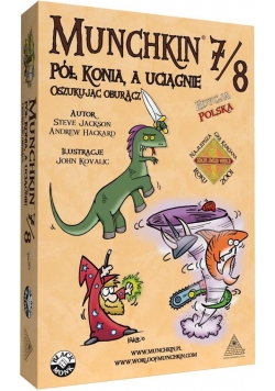 Munchkin 7/8 - Pół Konia, a Uciągnie BLACK MONK