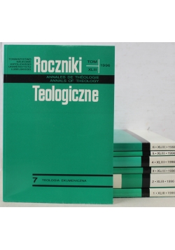 Roczniki teologiczne 7 tomów