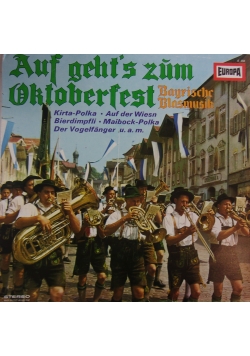 Auf geht's zum Oktoberfest, płyta winylowa