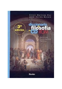 Diccionario de filosofia en CD ROM