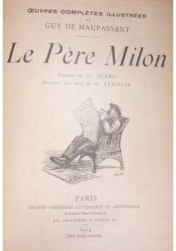 Le Pere Milon ,1904r.