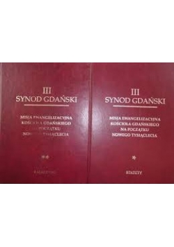 Synod Gdański tom 1 do 2