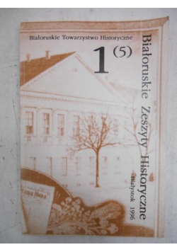 Białoruskie zeszyty historyczne