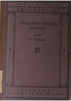 Apollonivs Rhodivs Argonavtica,1905r.