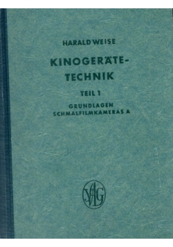 Kino Gerate-technik ,Teil 1,1950r.