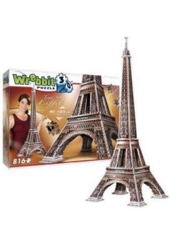 Wrebbit puzzle 3D 816 el La Tour Eiffel