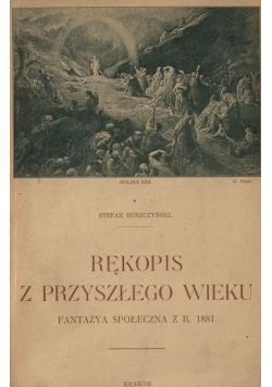 Rękopis z przyszłego wieku 1918 r.