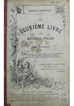Le Deuxieme Livre des Petites Filles ok 1890 r.