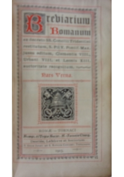 Breviarium Romanum ,19034r.
