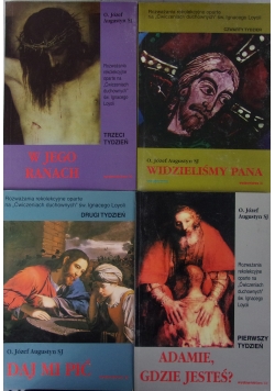 O. Józef Augustyn SJ, zestaw 4 książek