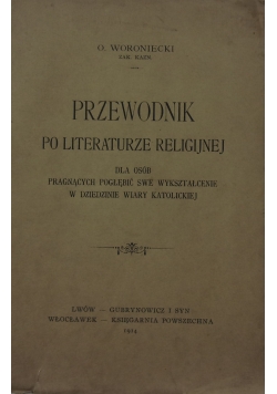 Przewodnik po literaturze religijnej, 1914 r.