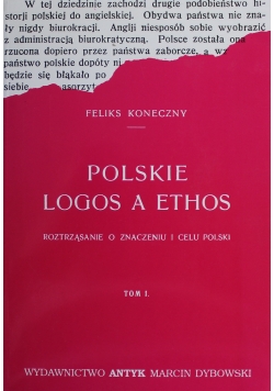 Polskie Logos a Ethos Tom 1