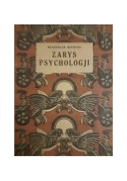 Zarys psychologii, 1929r.