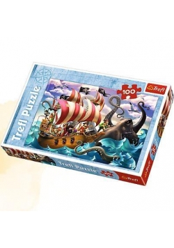 Puzzle 100 Bitwa na morzu TREFL
