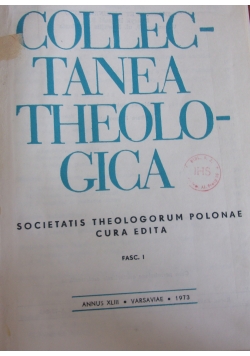 Collectanea Theologica
